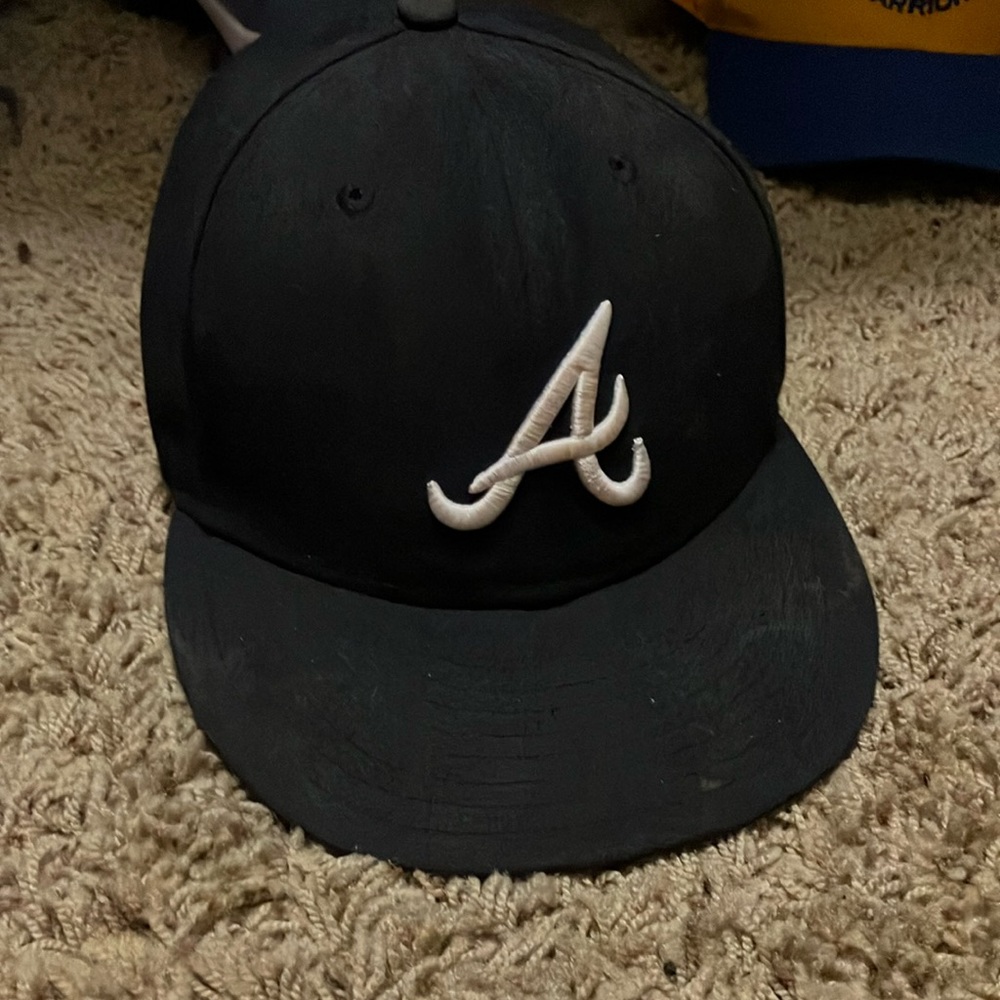 COPY - New Era Atlanta Braves fitted hat.